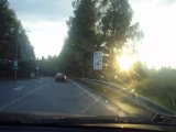 Takhle to vypadá že nám cestou svítilo slunce, a taky že jo :)
